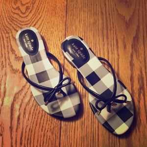 Kate Spade Gingham sandal